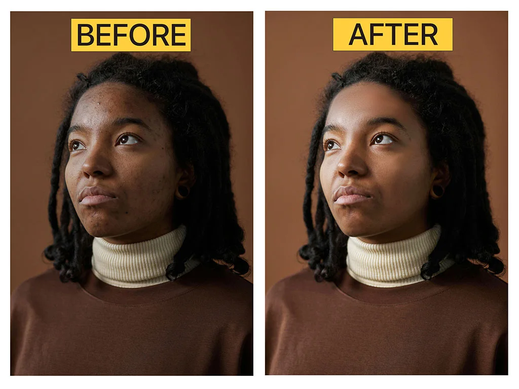 Photo Retouch portfolio cover
